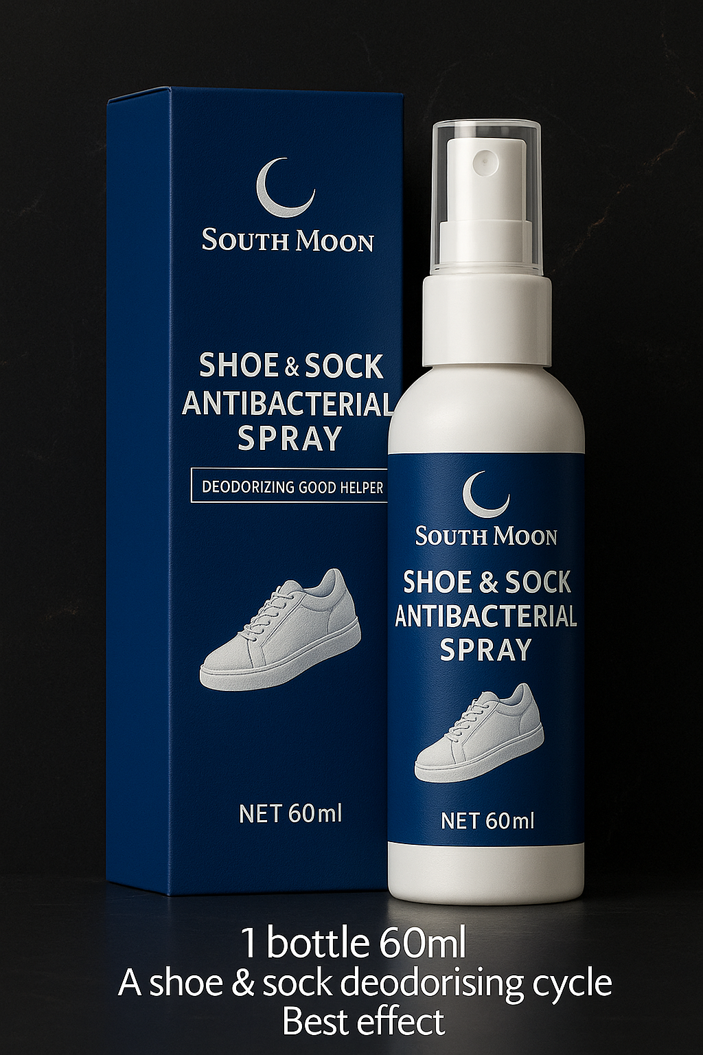 South Moon™ Shoe & Sock Odor Destroyer